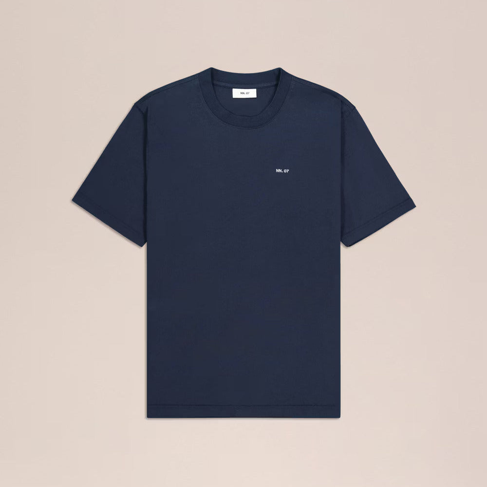 NN07 Adam T-Shirt - Navy Blue