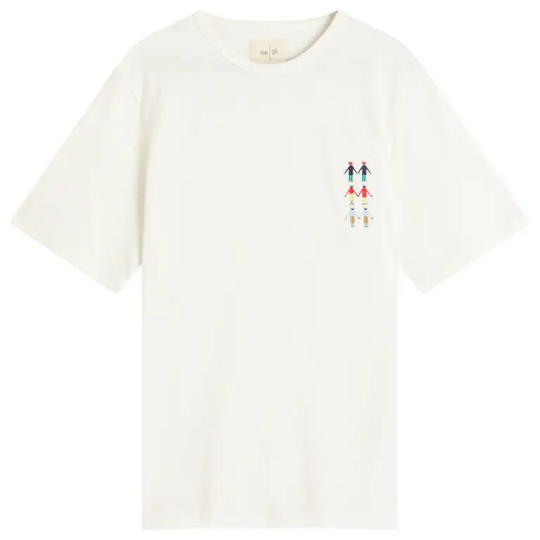 Folk People T-Shirt - Off White