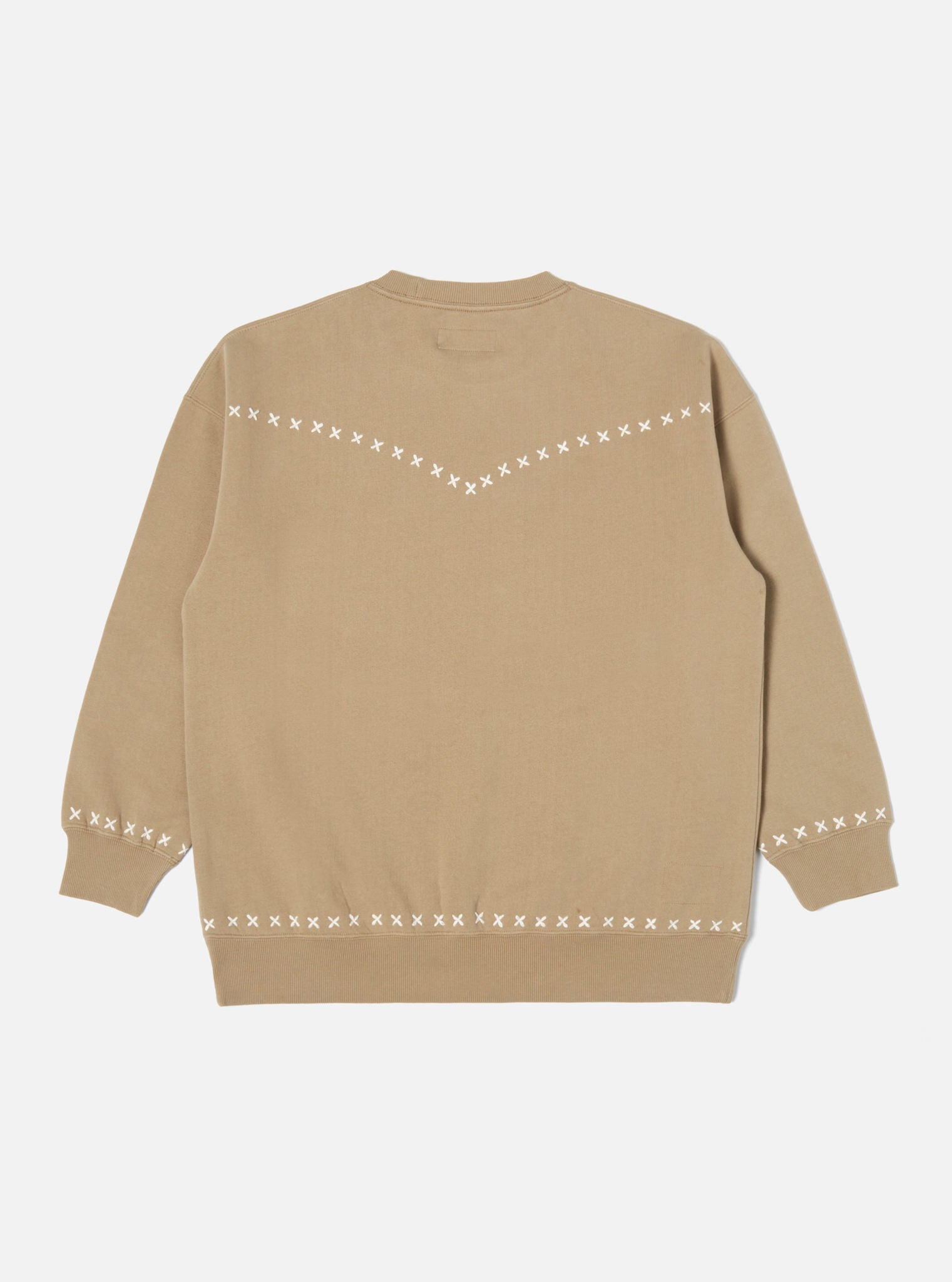 Universal Works LS Loose Crew - Sand