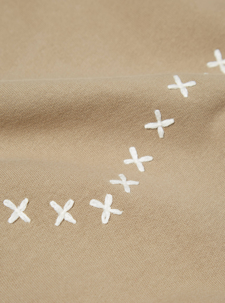 Universal Works LS Loose Crew - Sand