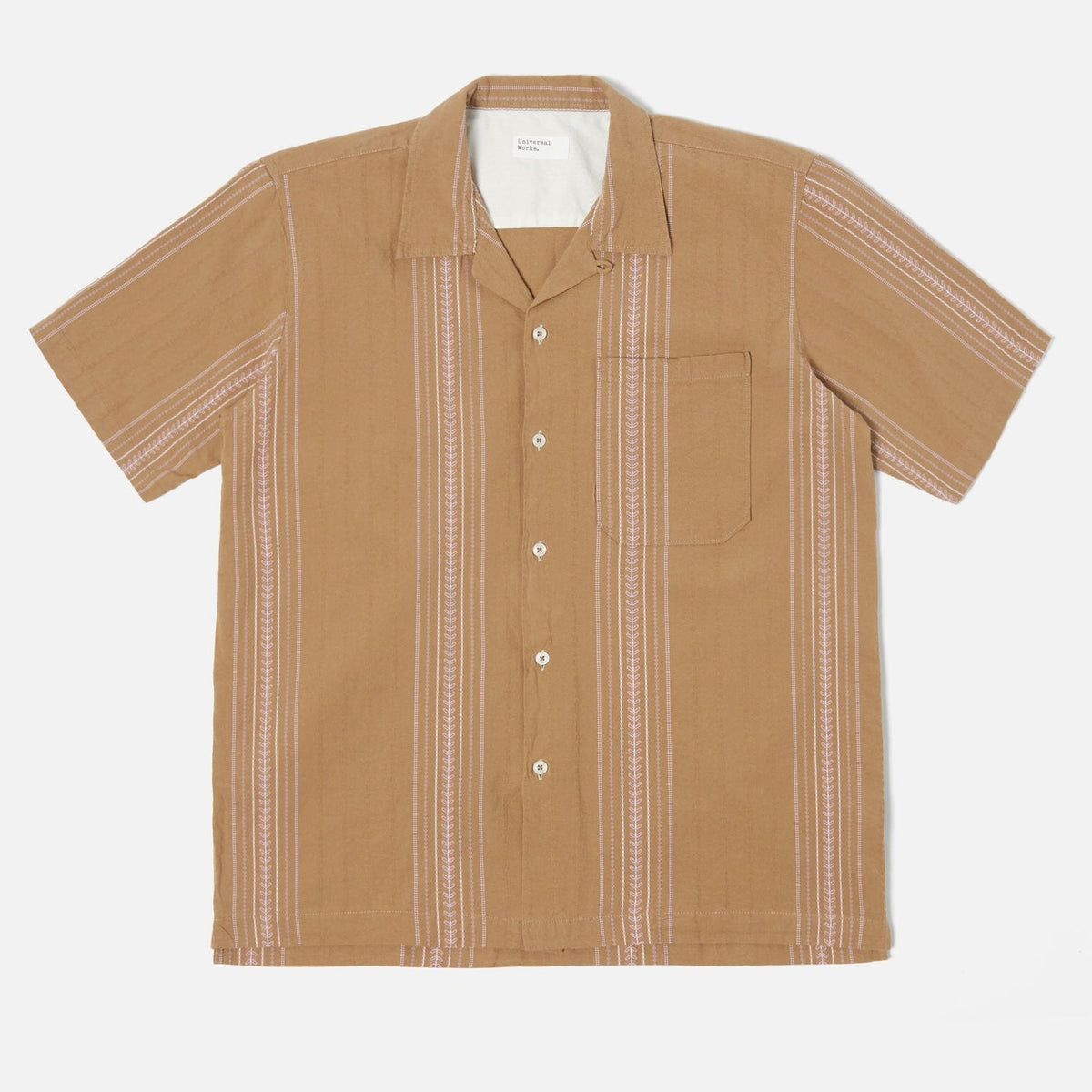 Universal Works Camp Shirt - Sand