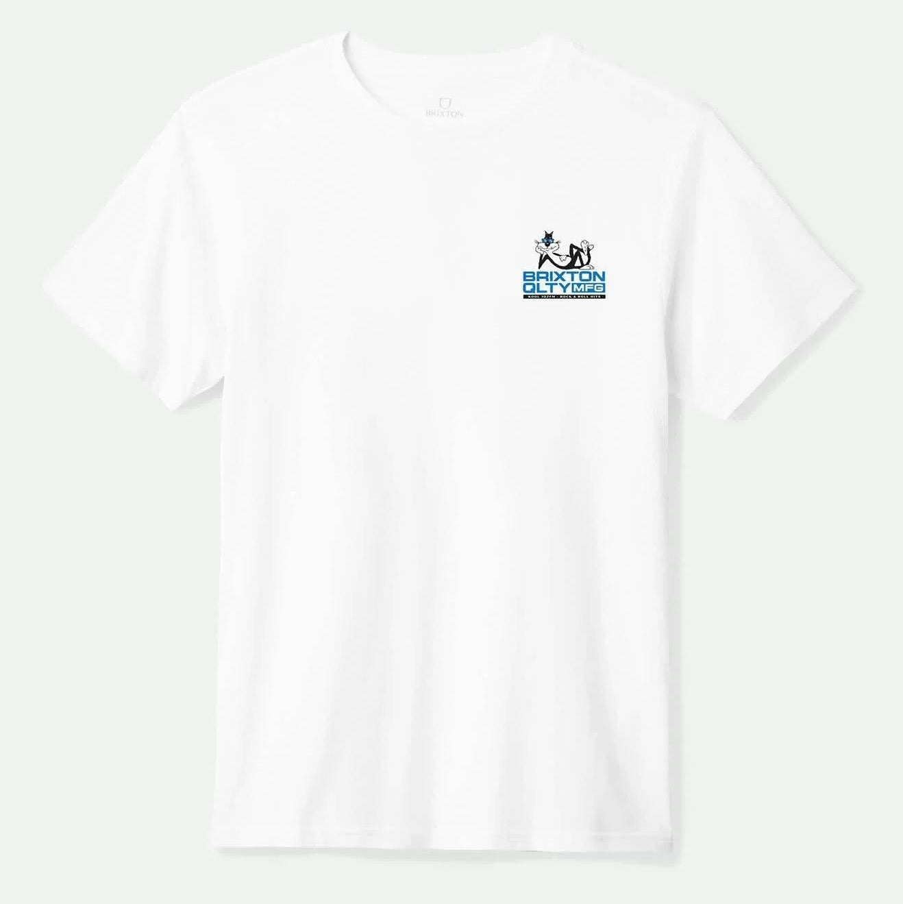 Brixton Cool Cat T-Shirt - White