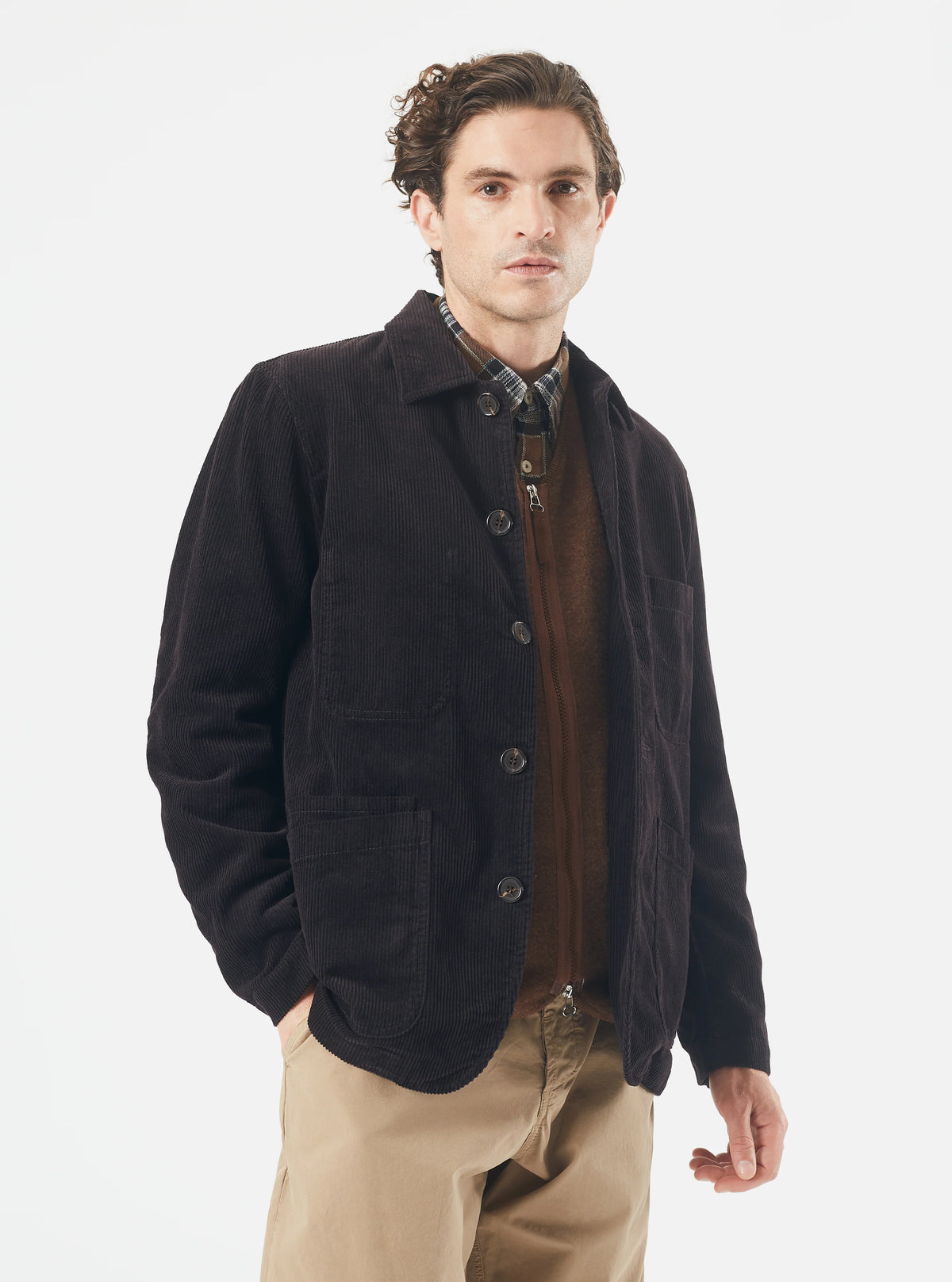 Universal Works Bakers C Jacket - Licorice