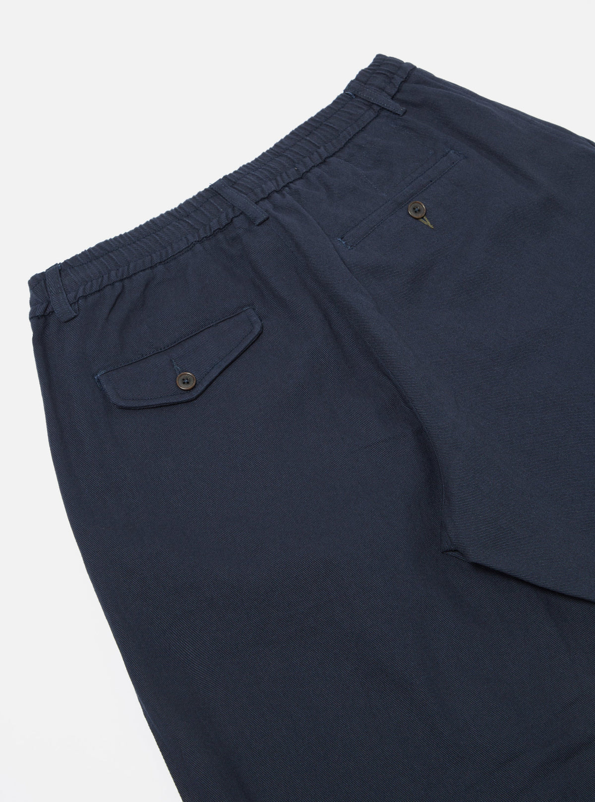 Universal Works Pleated Track Pant - Navy