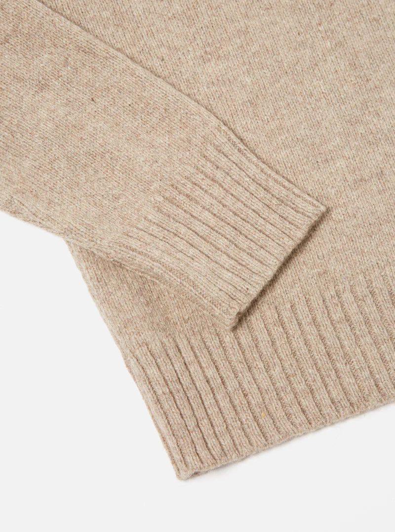 Universal Works Roll Neck - Oatmeal