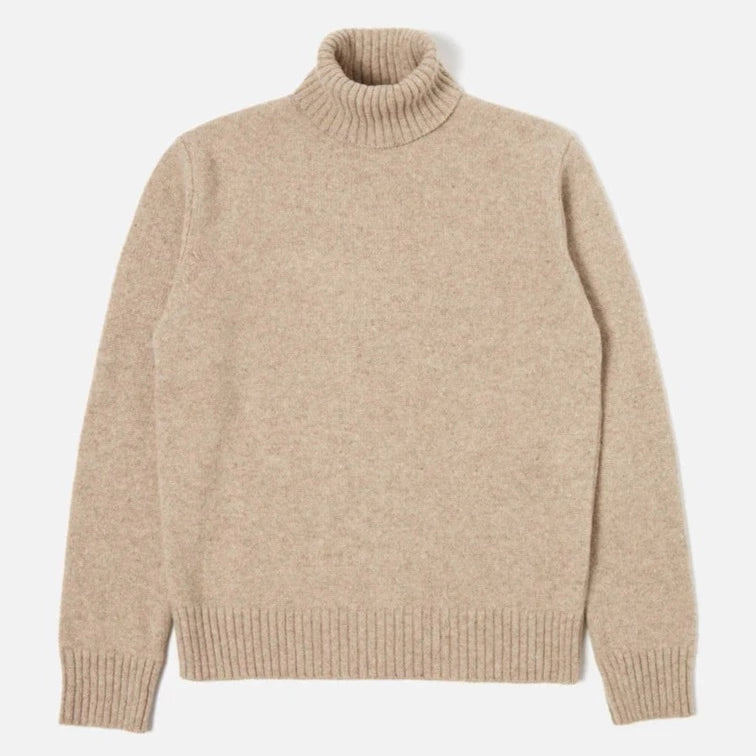Universal Works Roll Neck - Oatmeal