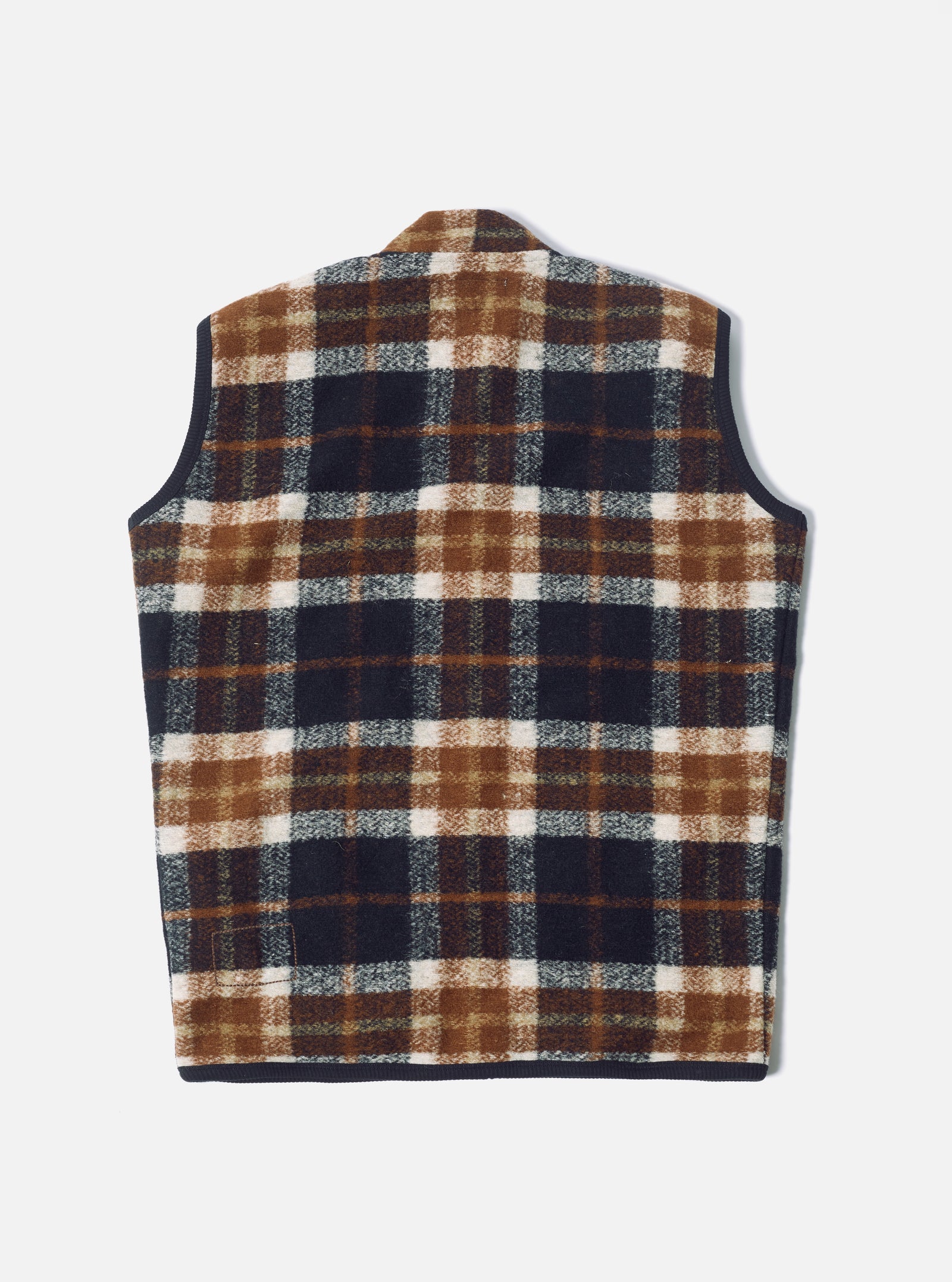 Universal Works Zip Waistcoat - Brown