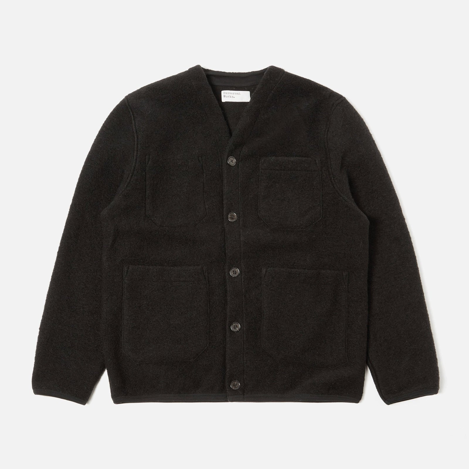 Universal Works Cardigan - Black
