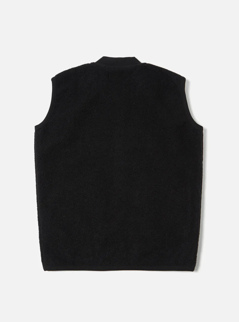 Universal Works Zip Waistcoat - Black
