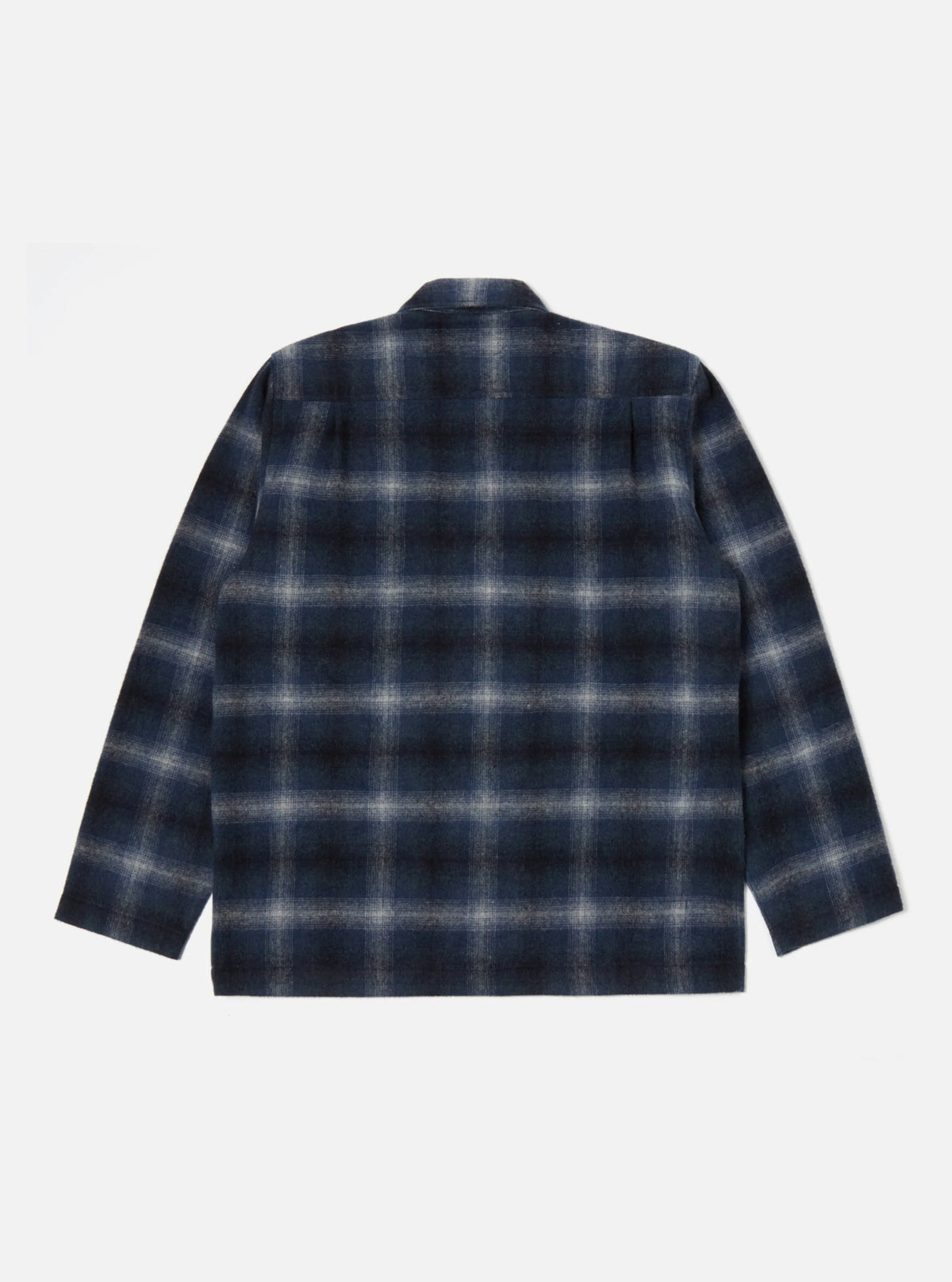 Universal Works Easy Over Jacket - Navy Check