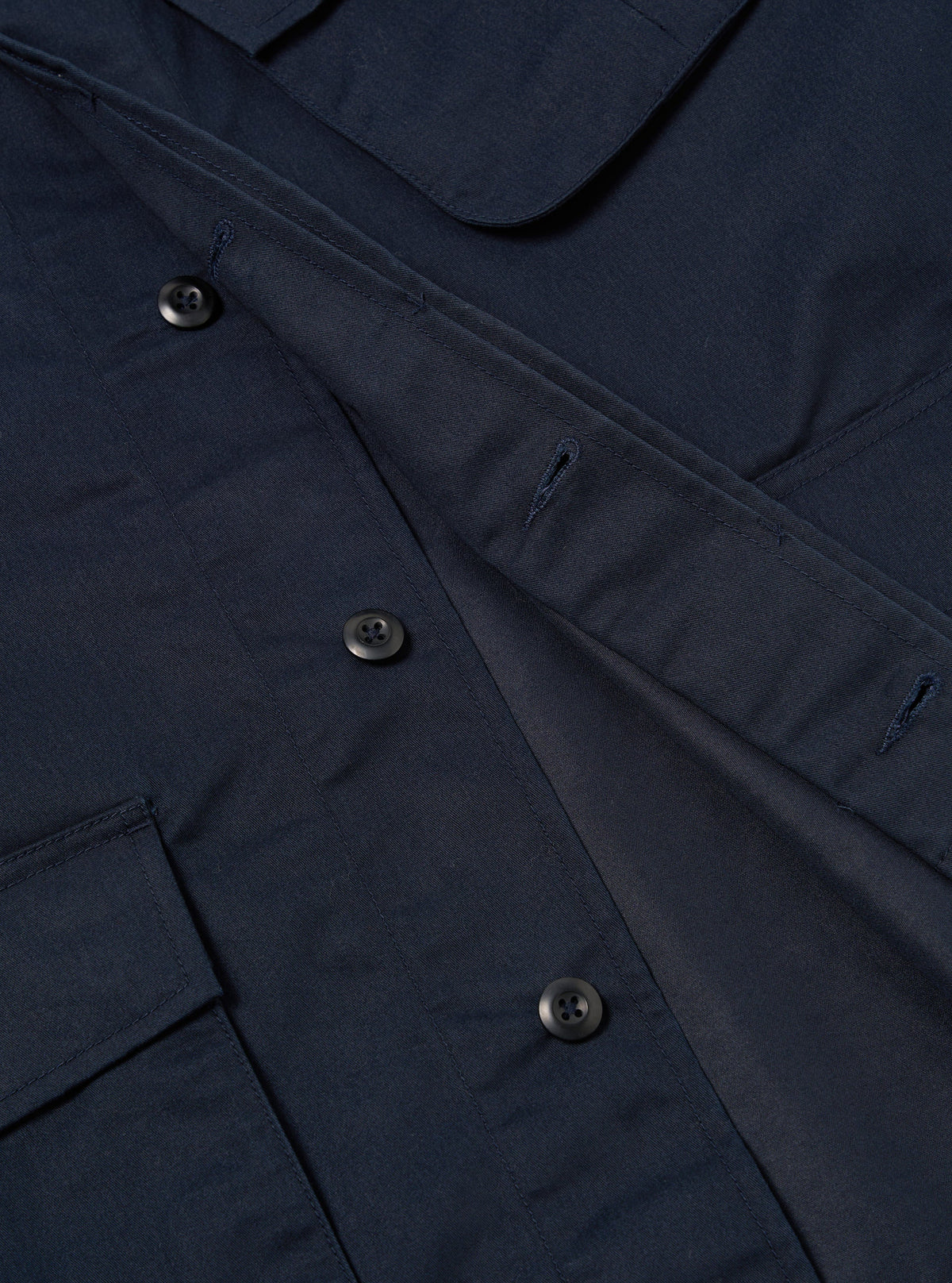 Universal Works Jungle Jacket - Navy Polytech