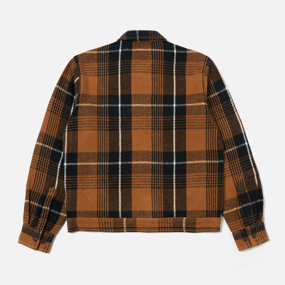 Universal Works Uniform Jacket - Earth Brown Check