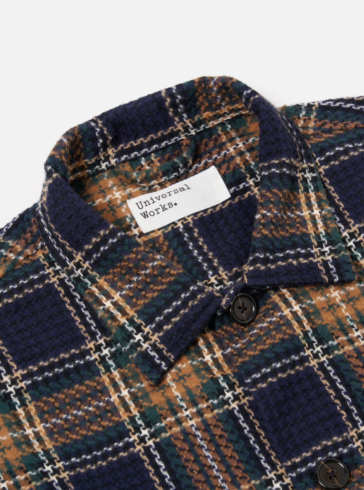 Universal Works Easy Jacket - Navy / Green