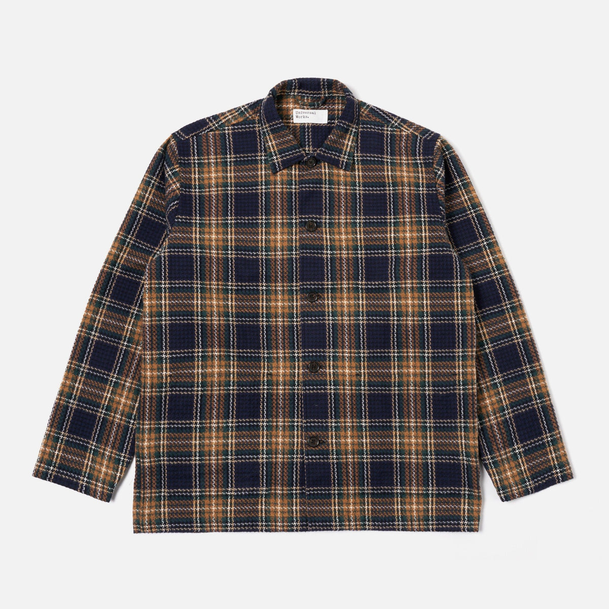 Universal Works Easy Jacket - Navy / Green