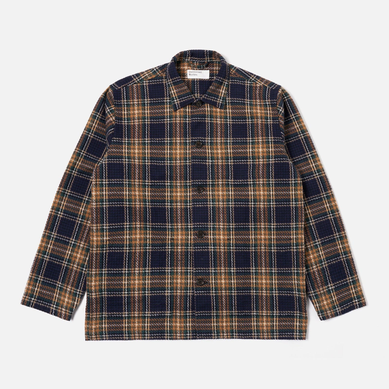 Universal Works Easy Jacket - Navy / Green