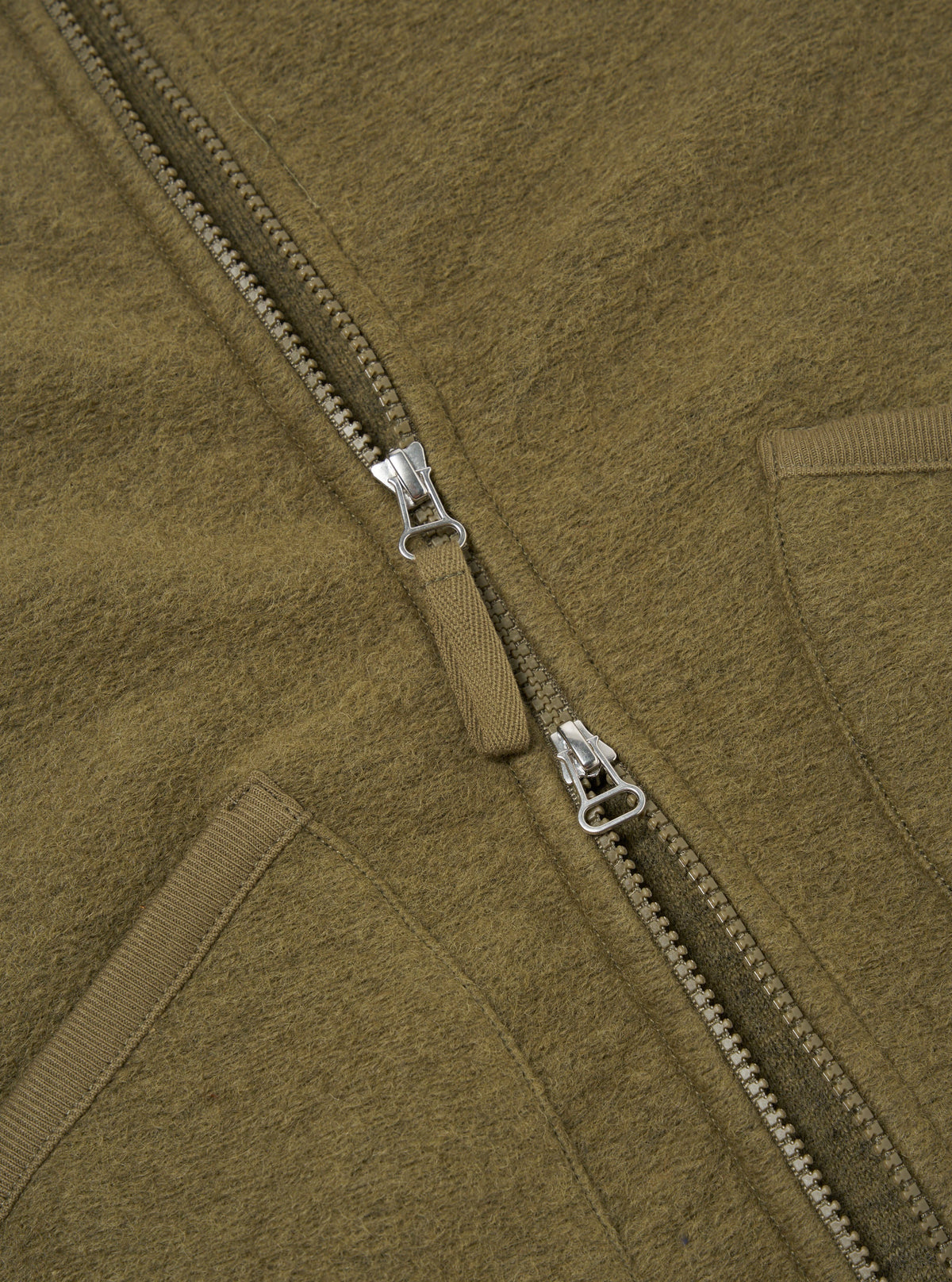 Universal Works Zip Waistcoat - Olive