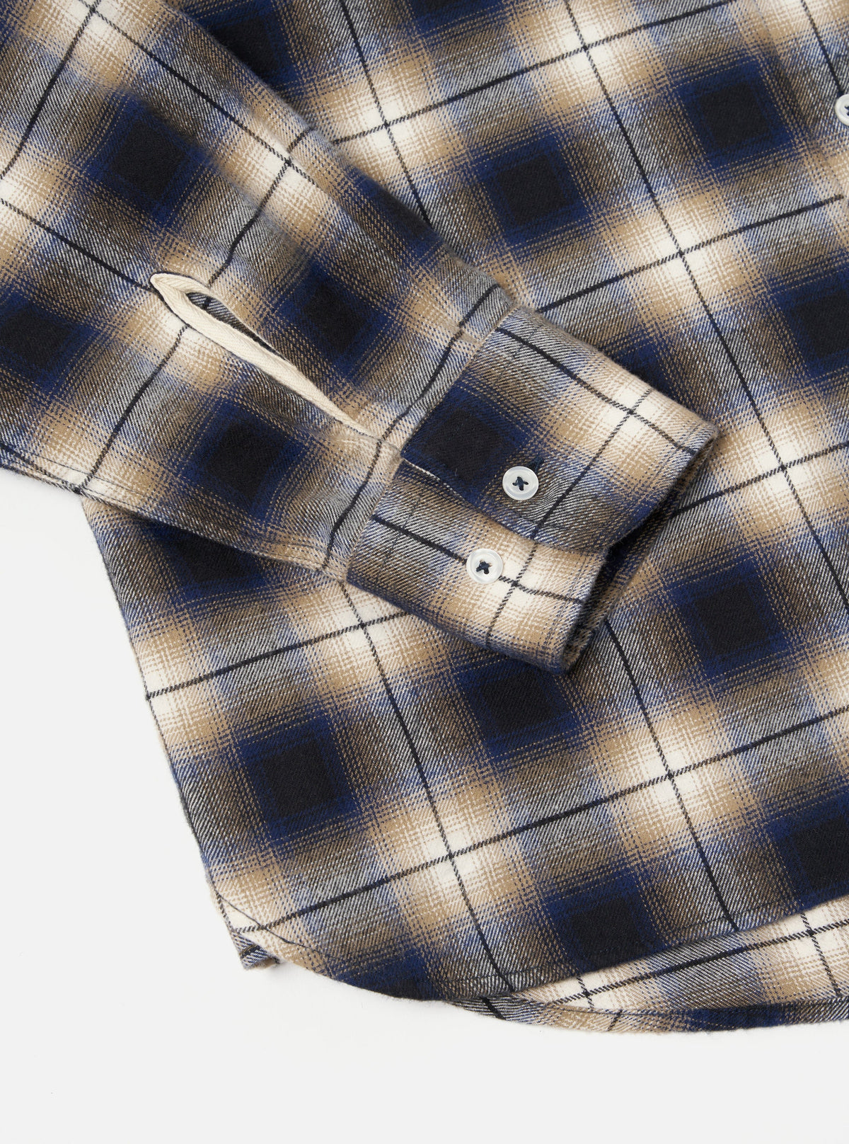 Universal Works Square Pocket Shirt - Navy