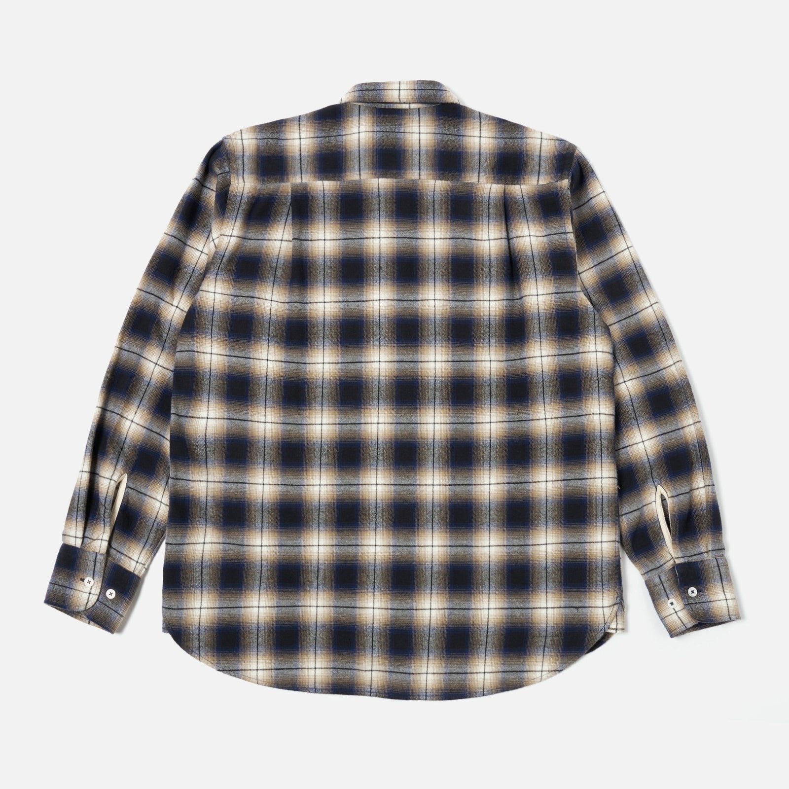 Universal Works Square Pocket Shirt - Navy