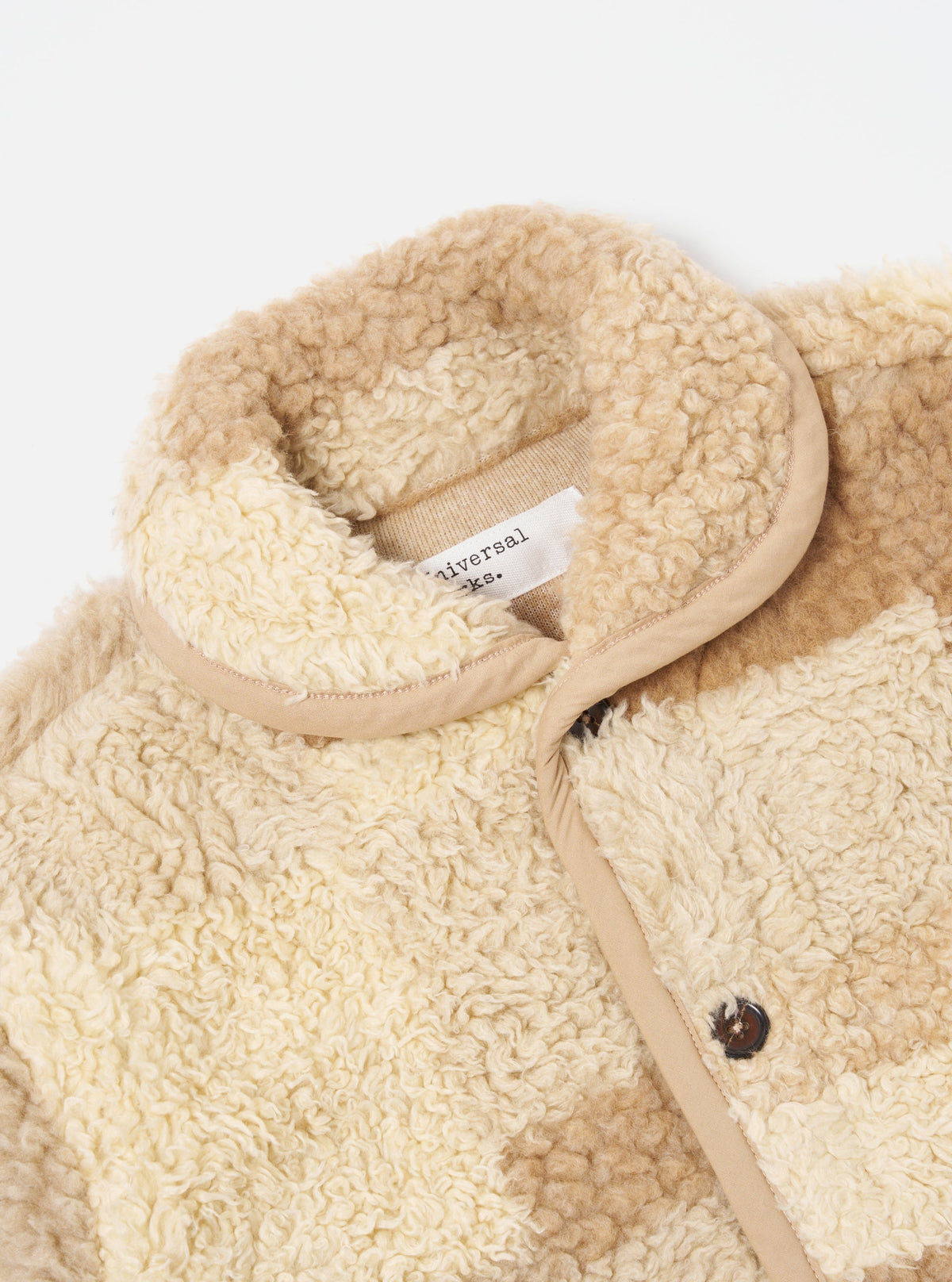 Universal Works Lancaster Patchwork Jacket - Sand