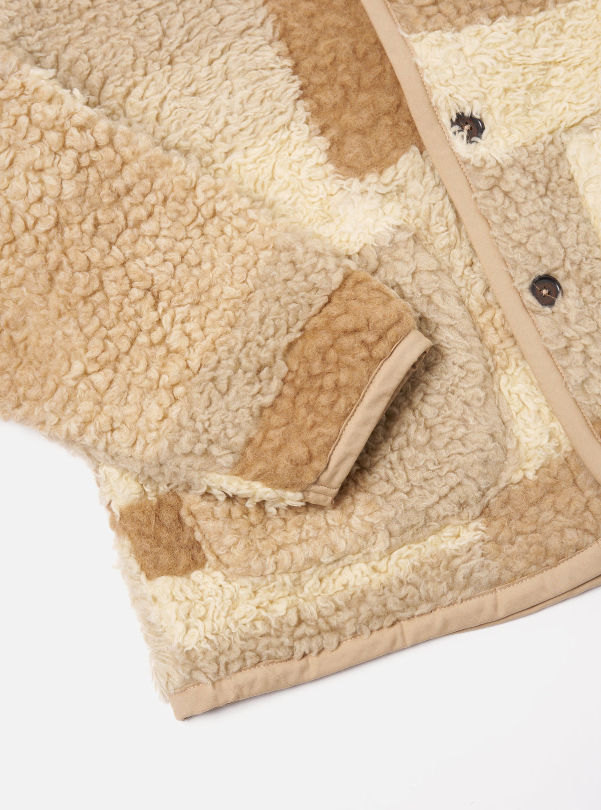 Universal Works Lancaster Patchwork Jacket - Sand