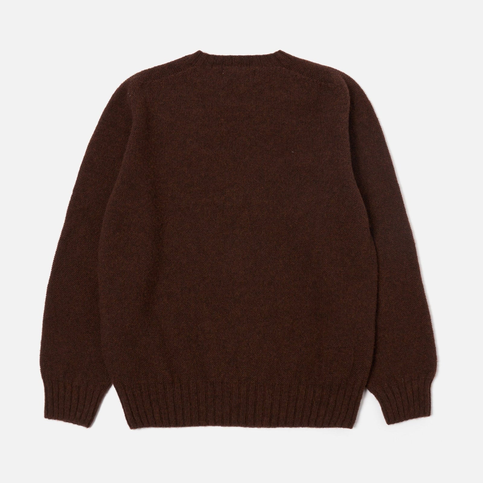 Universal Works Seamless Crew - Coffee