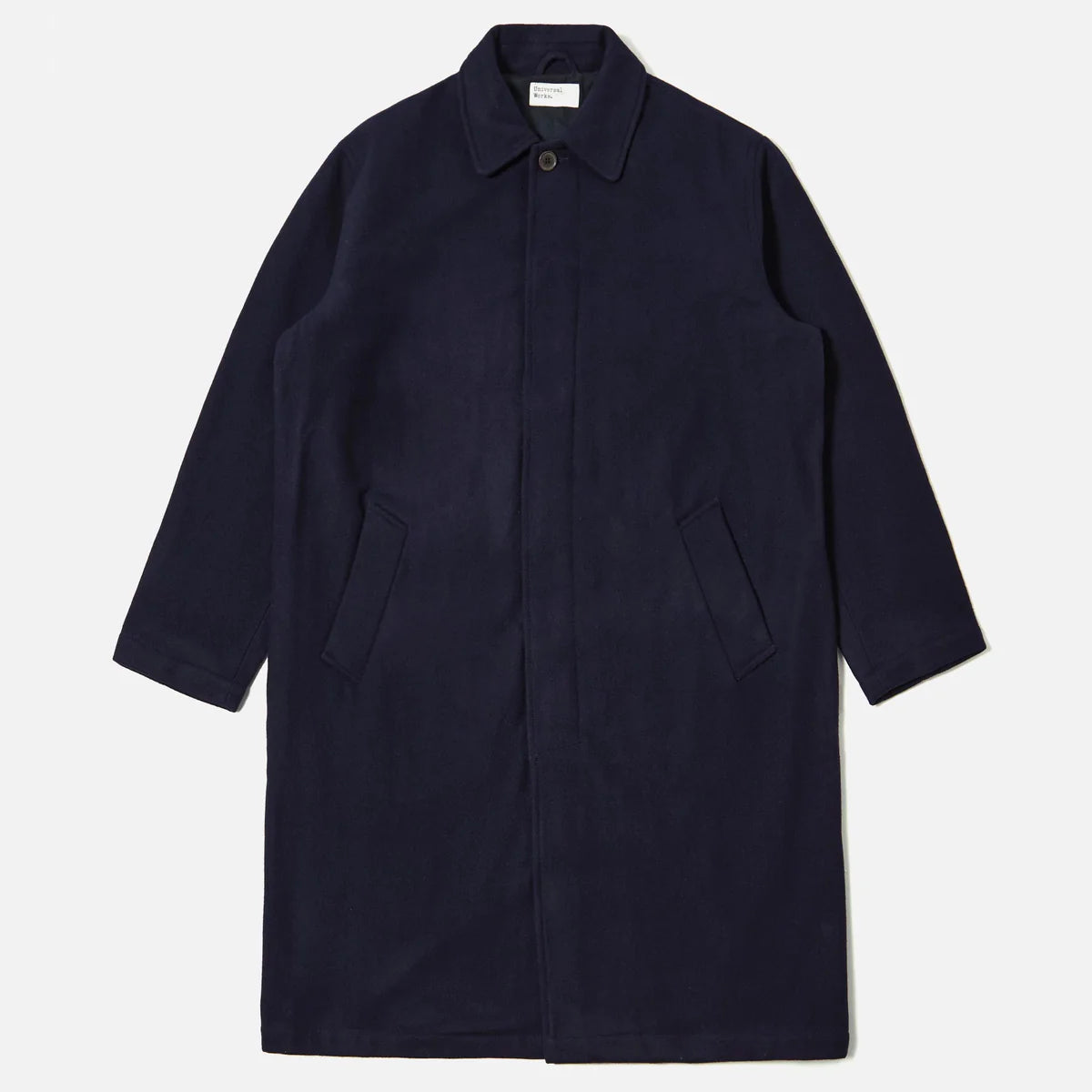 Universal Works Mac Coat - Navy