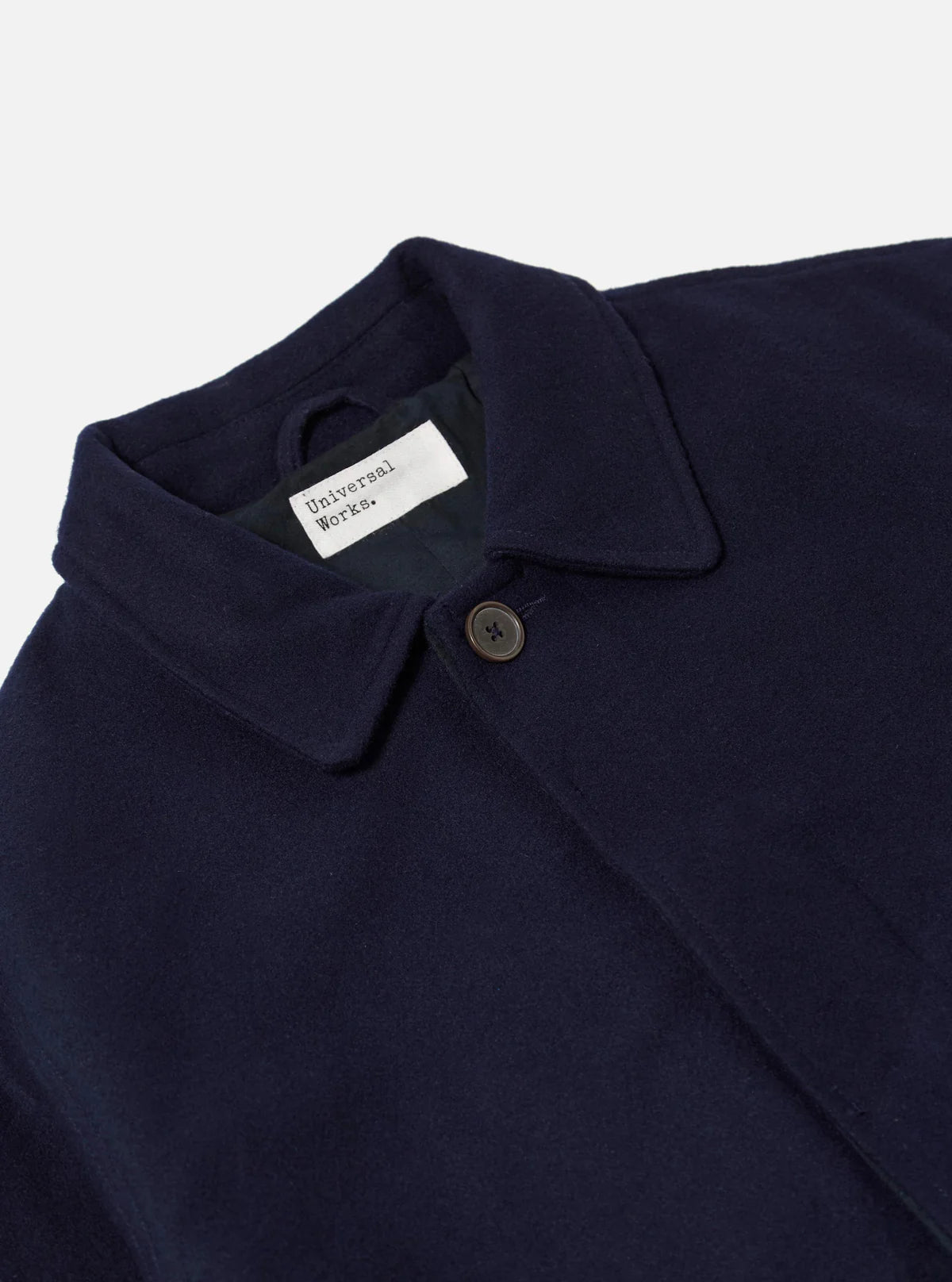 Universal Works Mac Coat - Navy