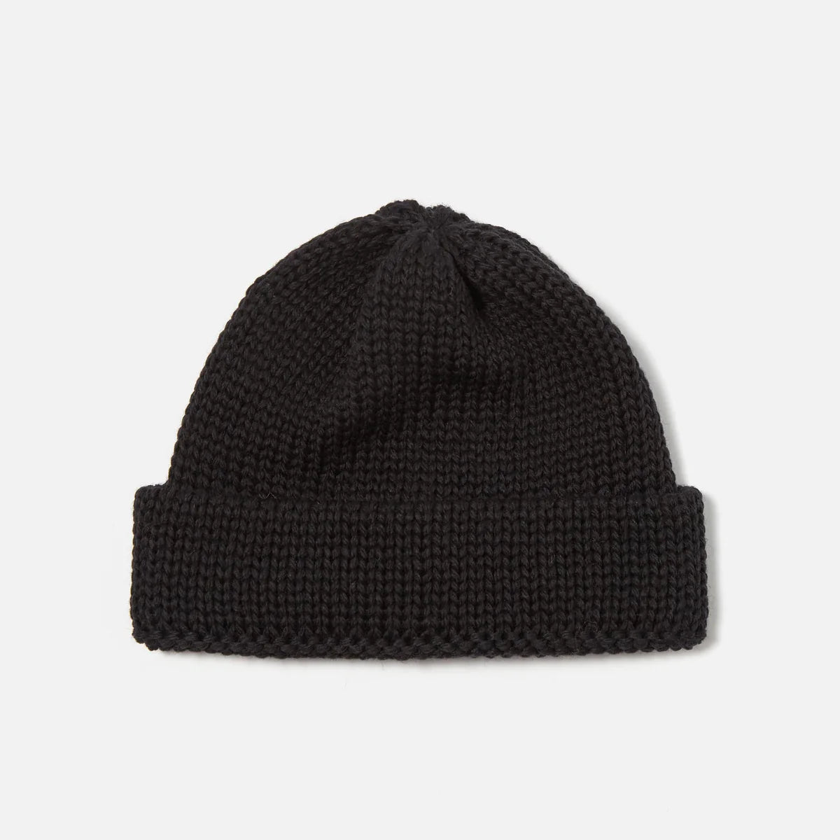 Universal Works Short Watch Cap - Black