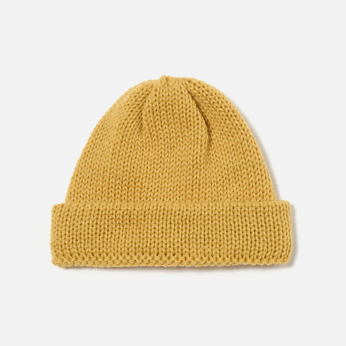Universal Works Short Watch Cap - Yellow
