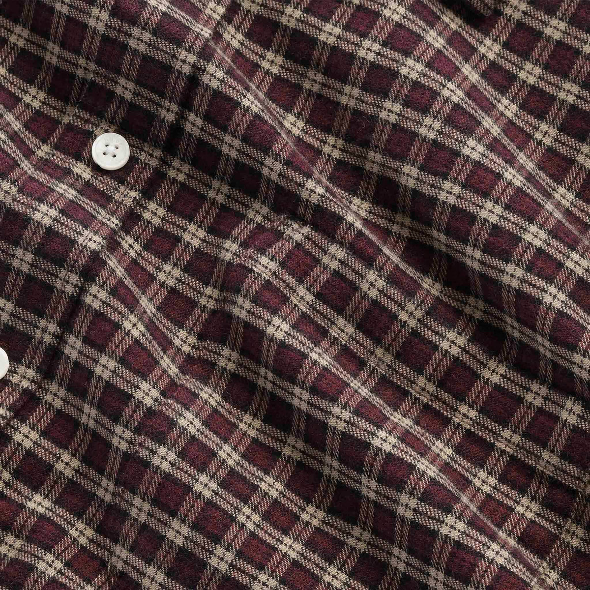 NN07 Deon Shirt - Bordeaux Check