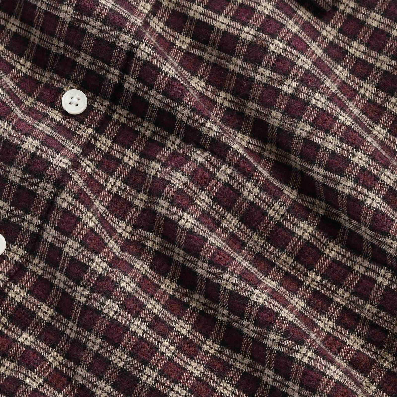 NN07 Deon Shirt - Bordeaux Check