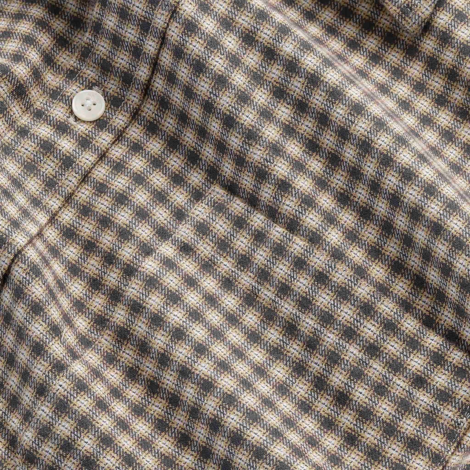 NN07 Deon Shirt - Sand Check