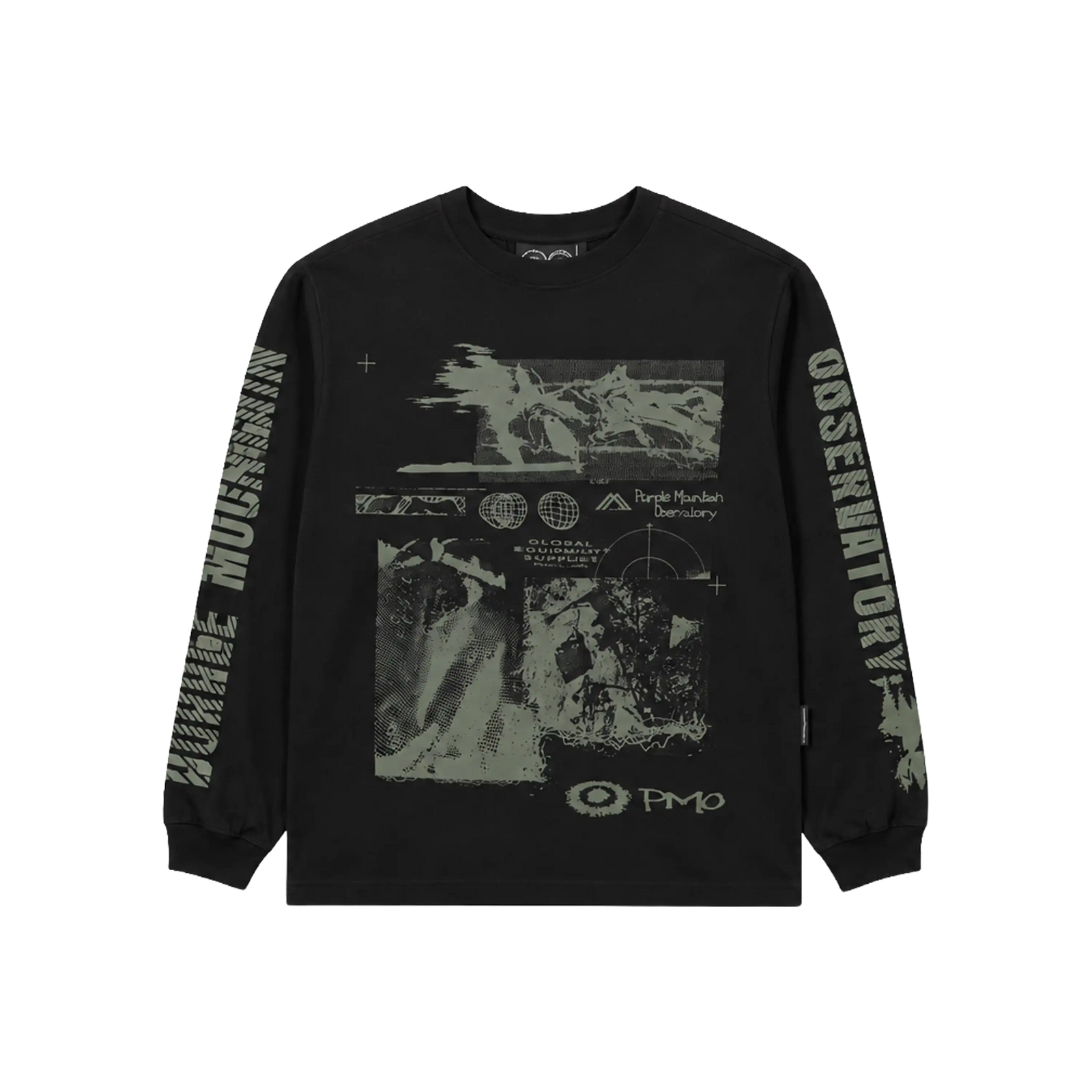 PMO Spaces LS T-Shirt - Black