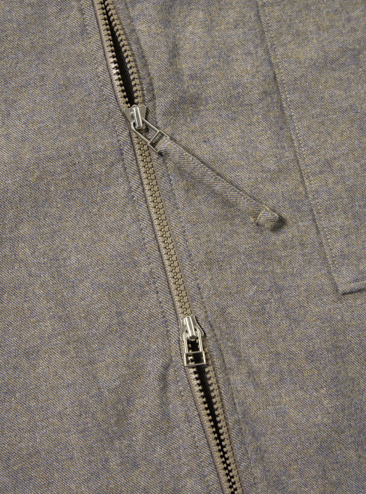 Universal Works Zip Shirt - Brown