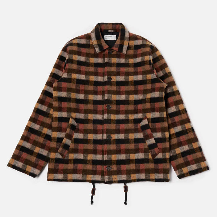 Universal Works Wayfarer Jacket - Brown Checker