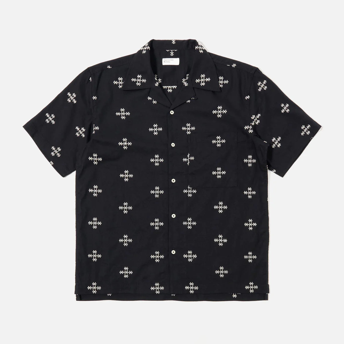 UW Camp Shirt - Diamond Black