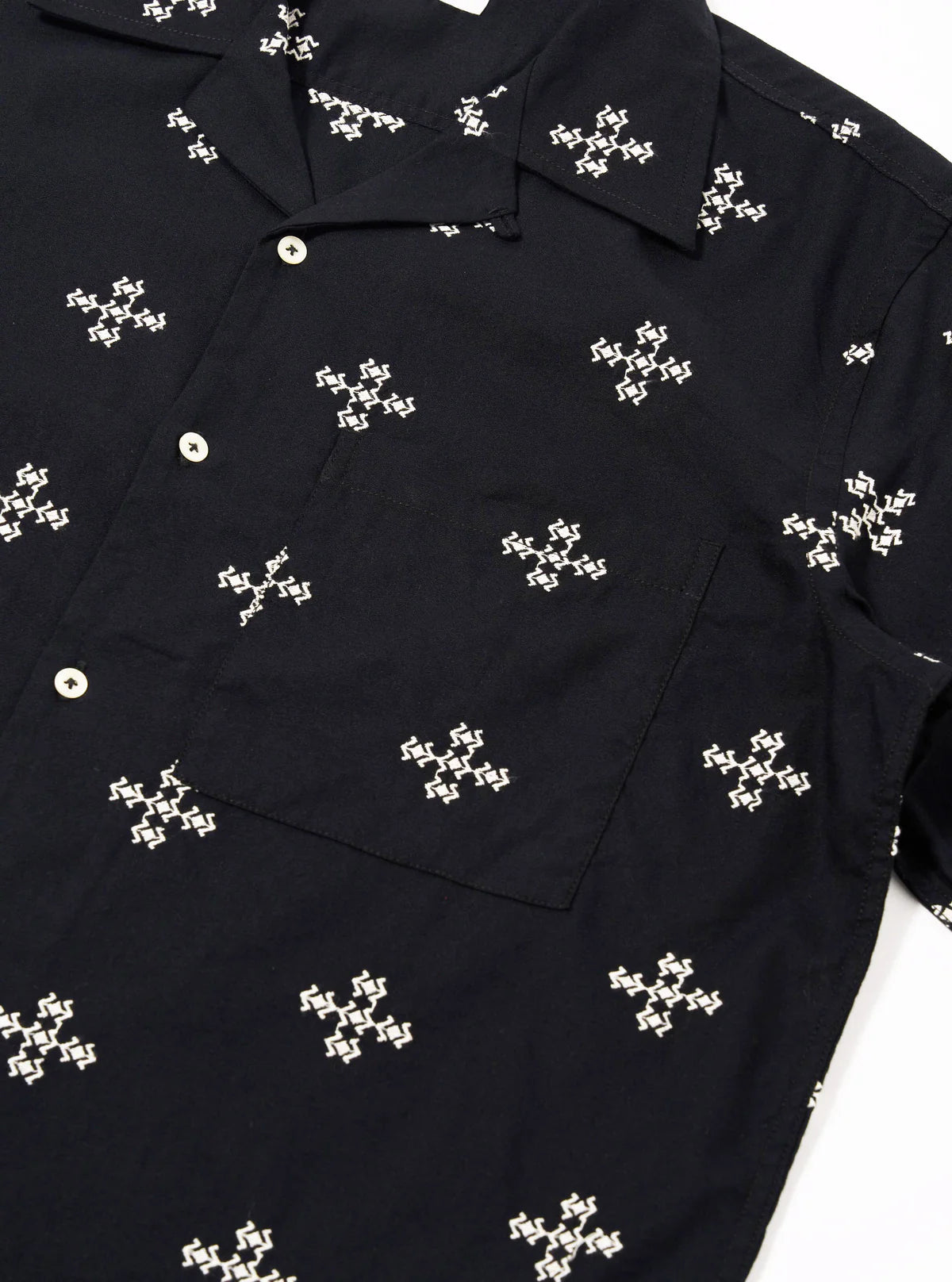 UW Camp Shirt - Diamond Black