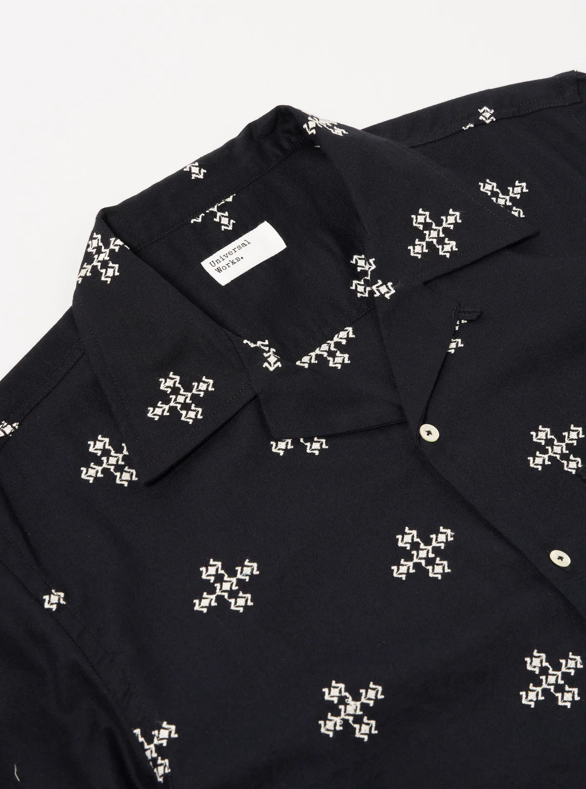 UW Camp Shirt - Diamond Black
