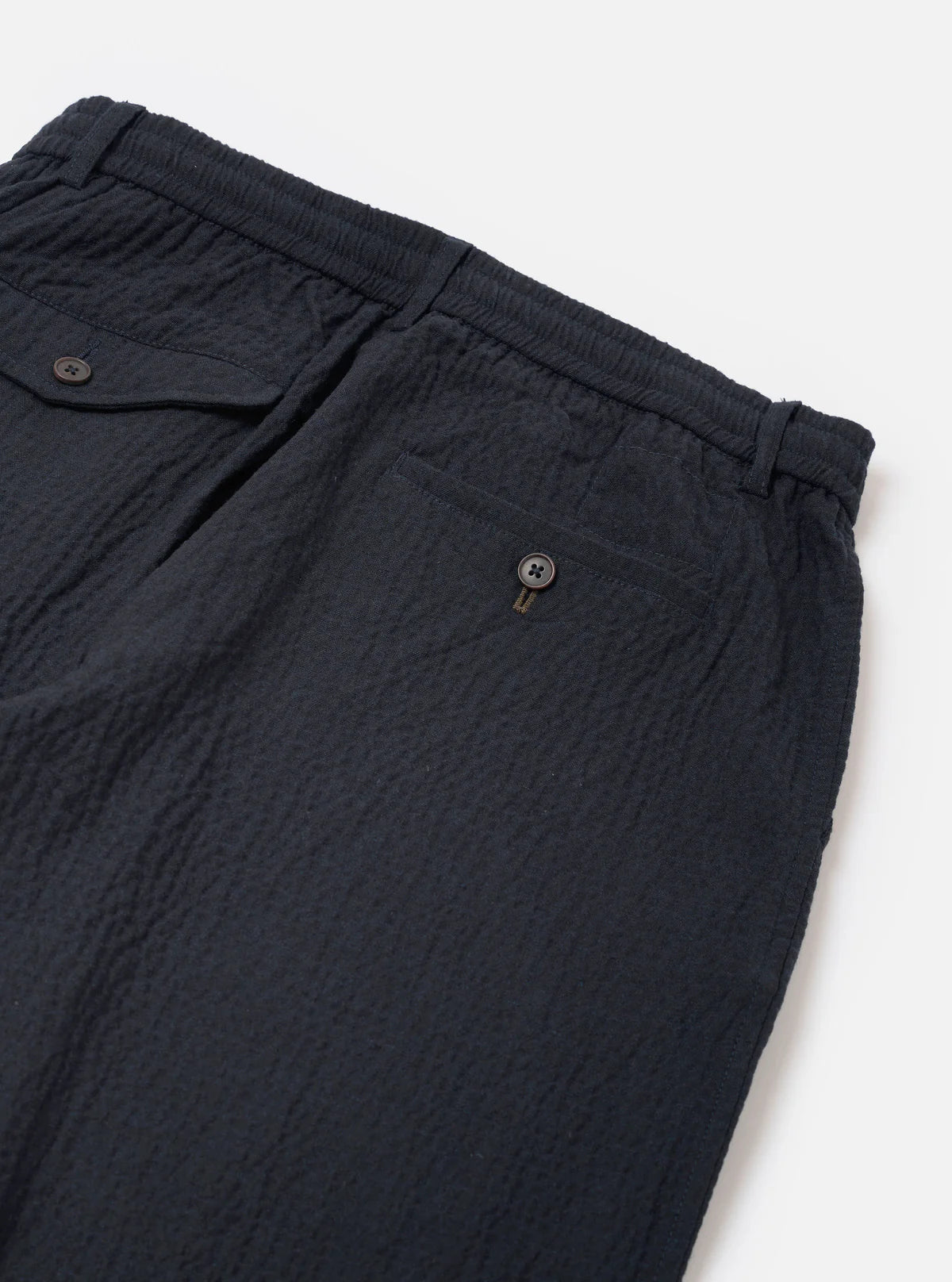 UW Pleated Track Pant - Dark Navy