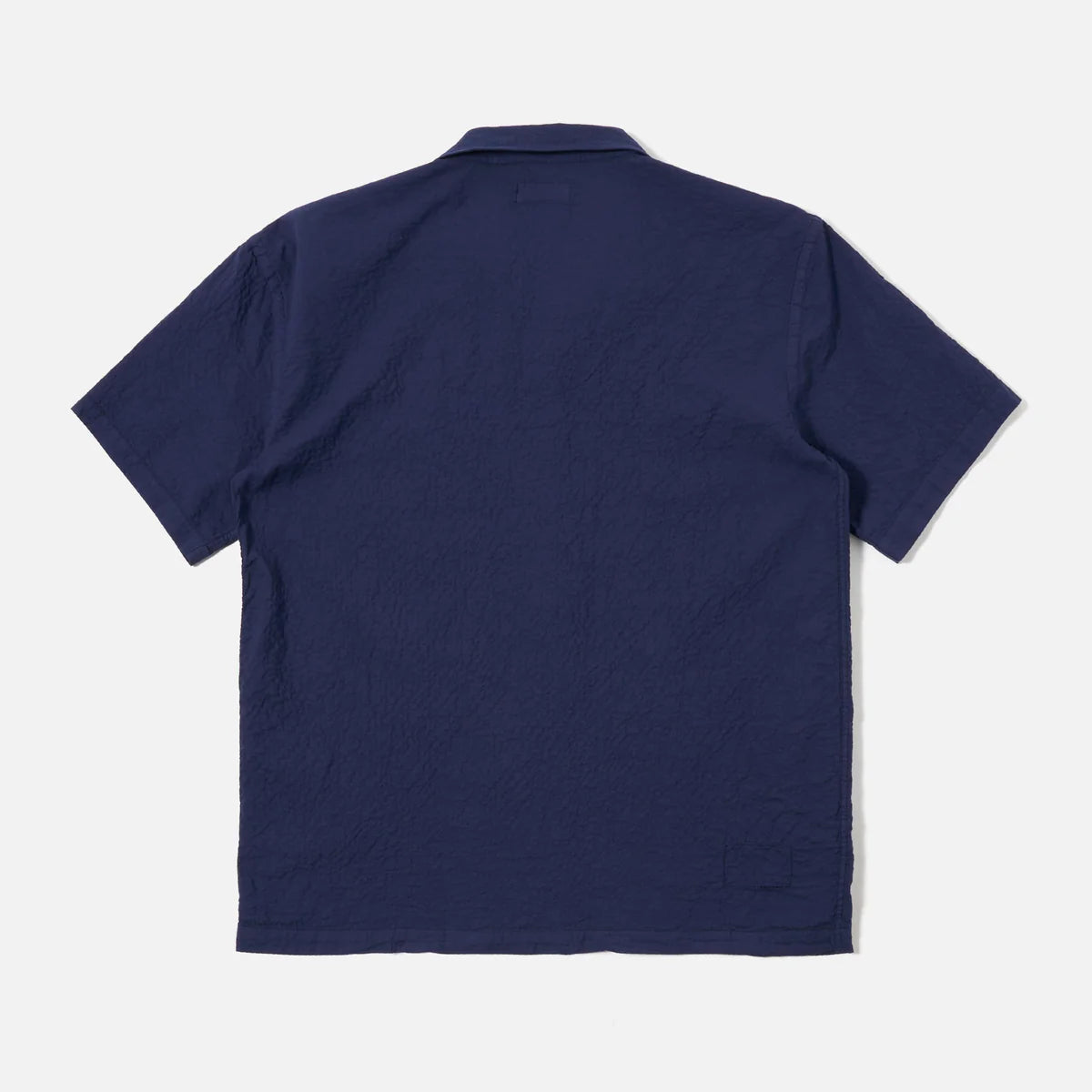 UW Road Shirt - Navy Arten Seersucker