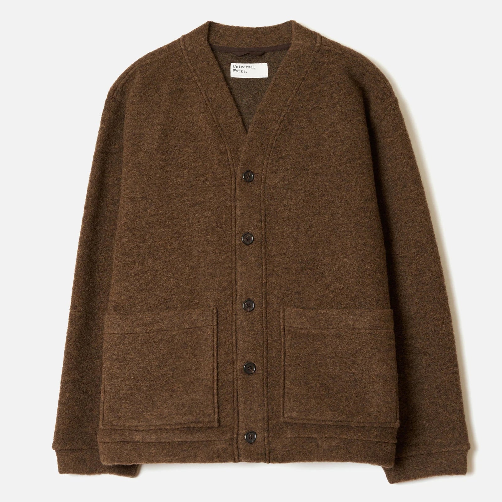 UW Advance Caridgan - Brown Marl