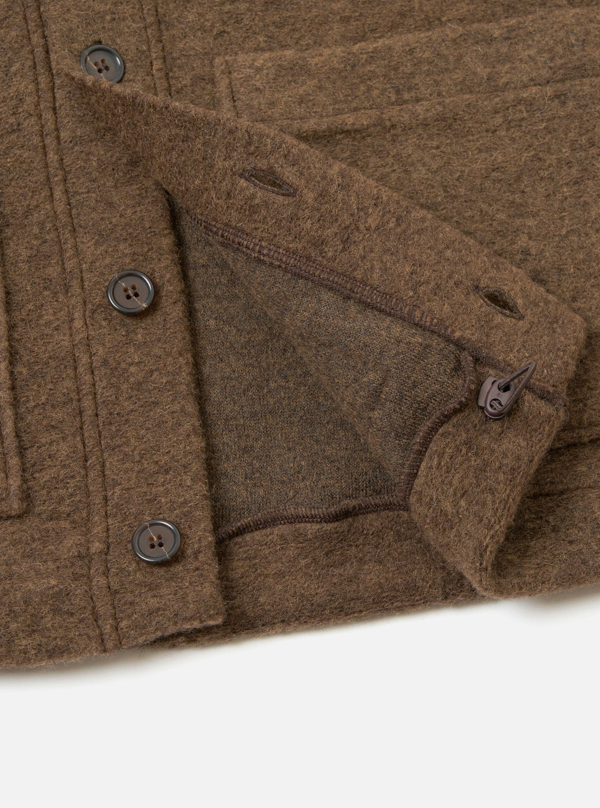 UW Advance Caridgan - Brown Marl