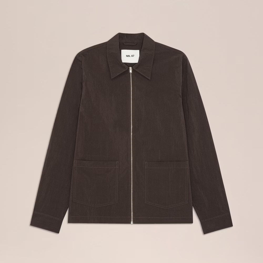 NN07 Virgil Zip - Deep Truffle