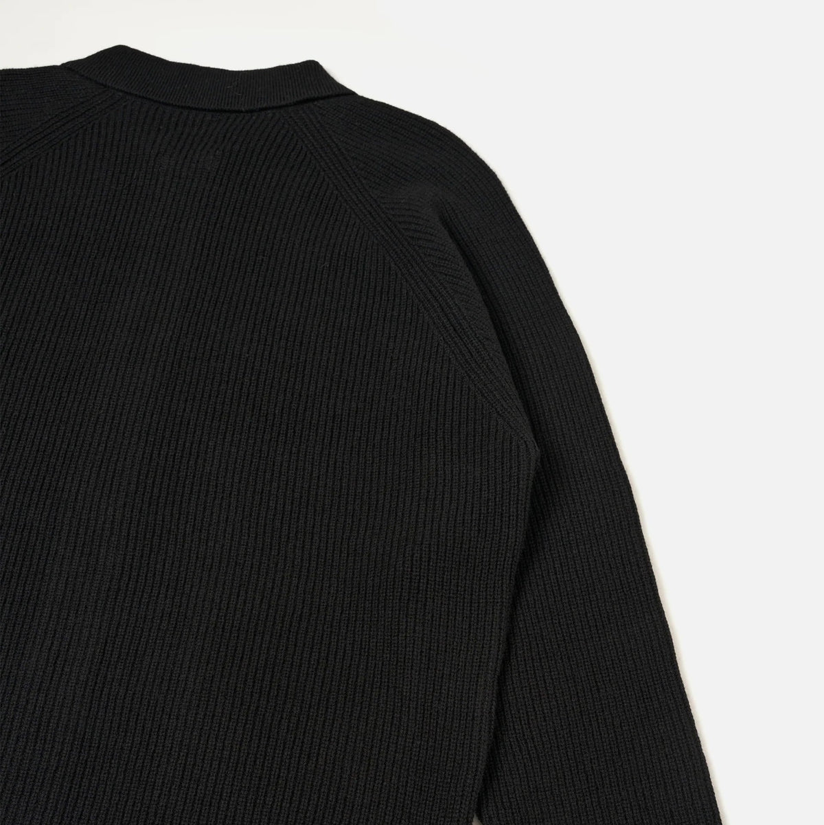 UW Zip Cardigan - Black