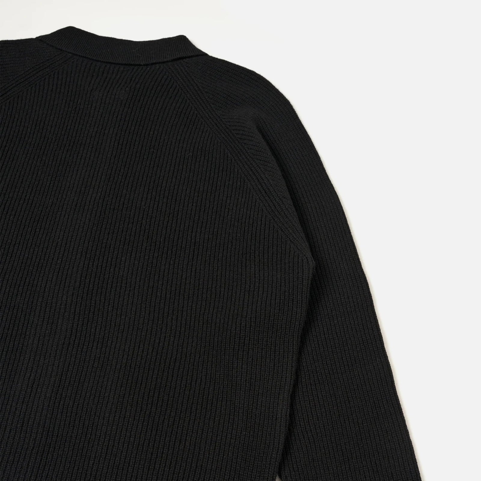 UW Zip Cardigan - Black