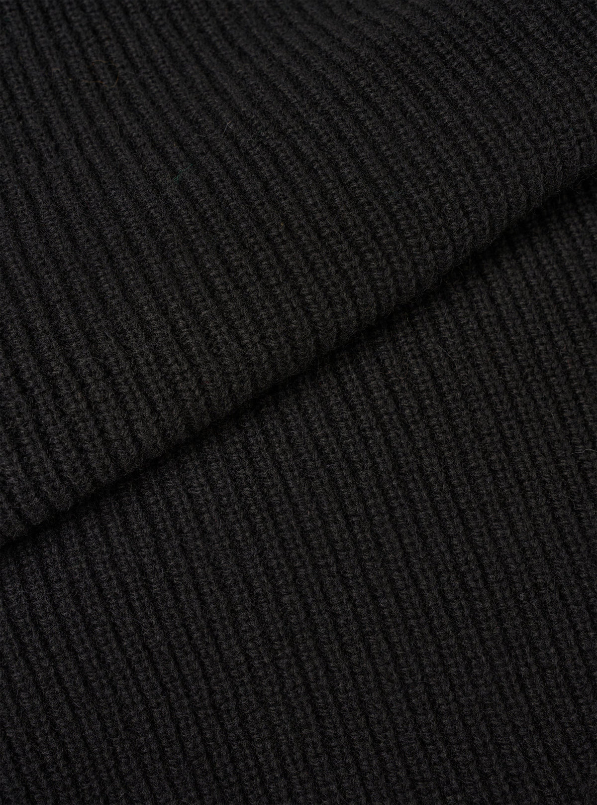 UW Zip Cardigan - Black