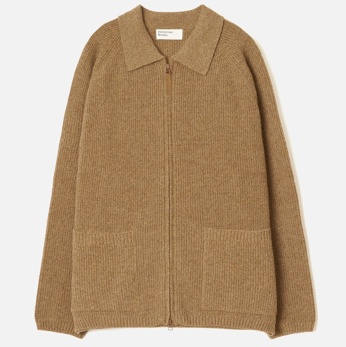 UW Zip Cardigan - Tawny