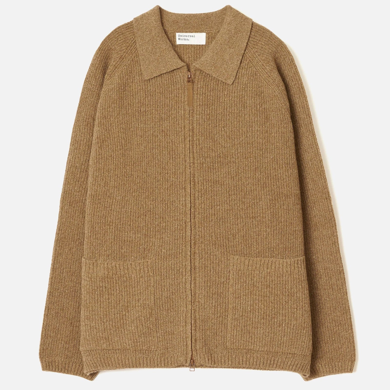 UW Zip Cardigan - Tawny