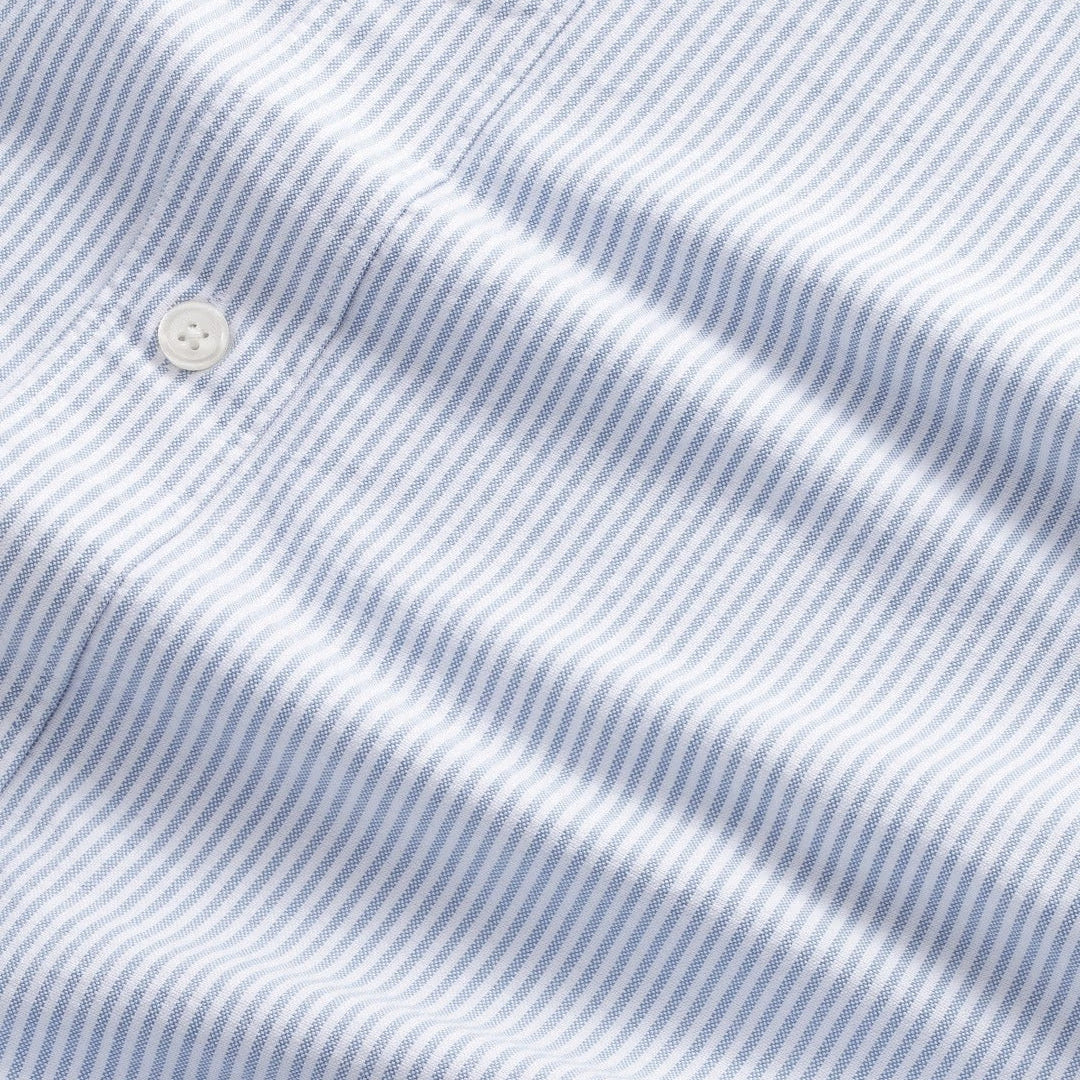 NN07 Colby Shirt - Blue Stripe