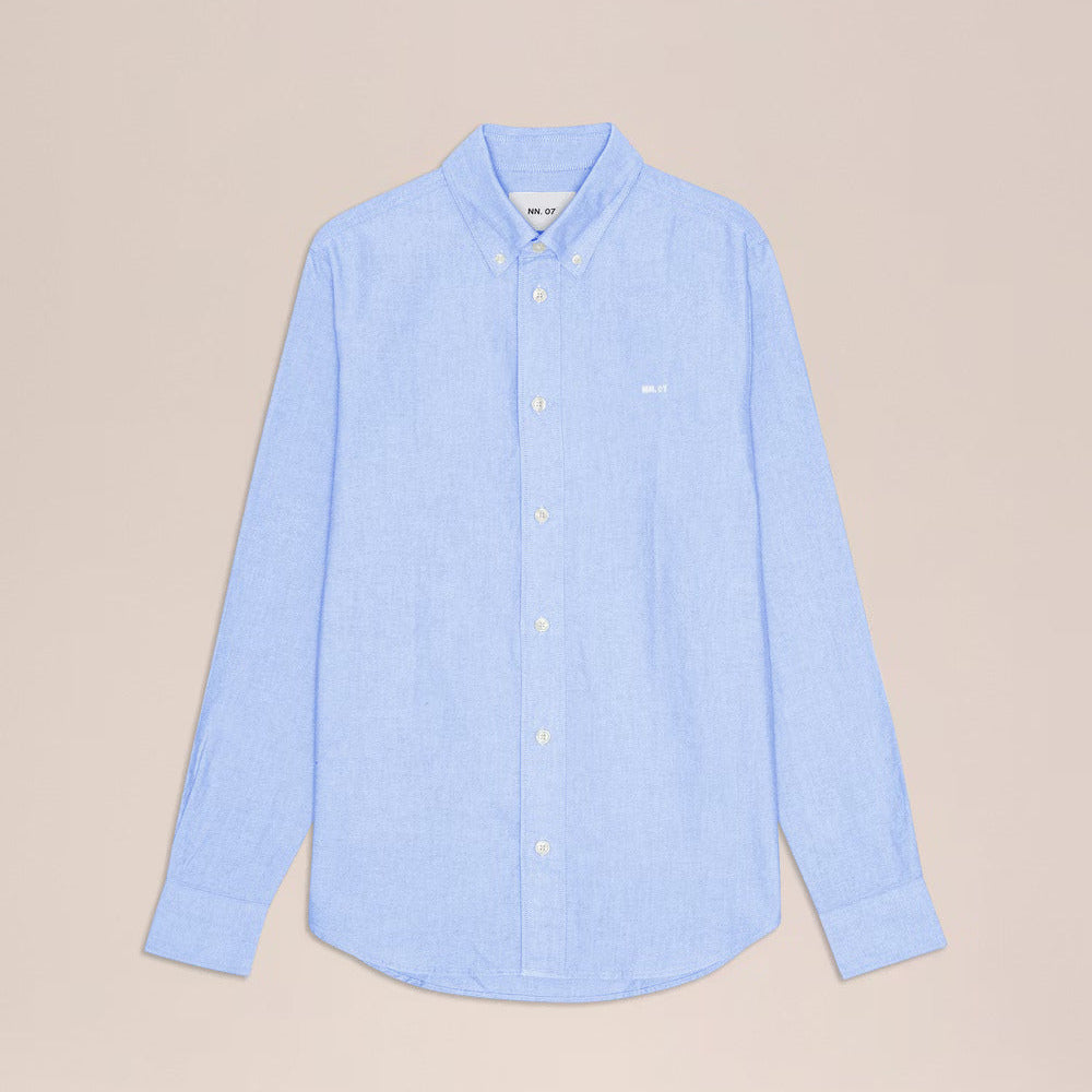 NN07 Colby Shirt - Light Blue